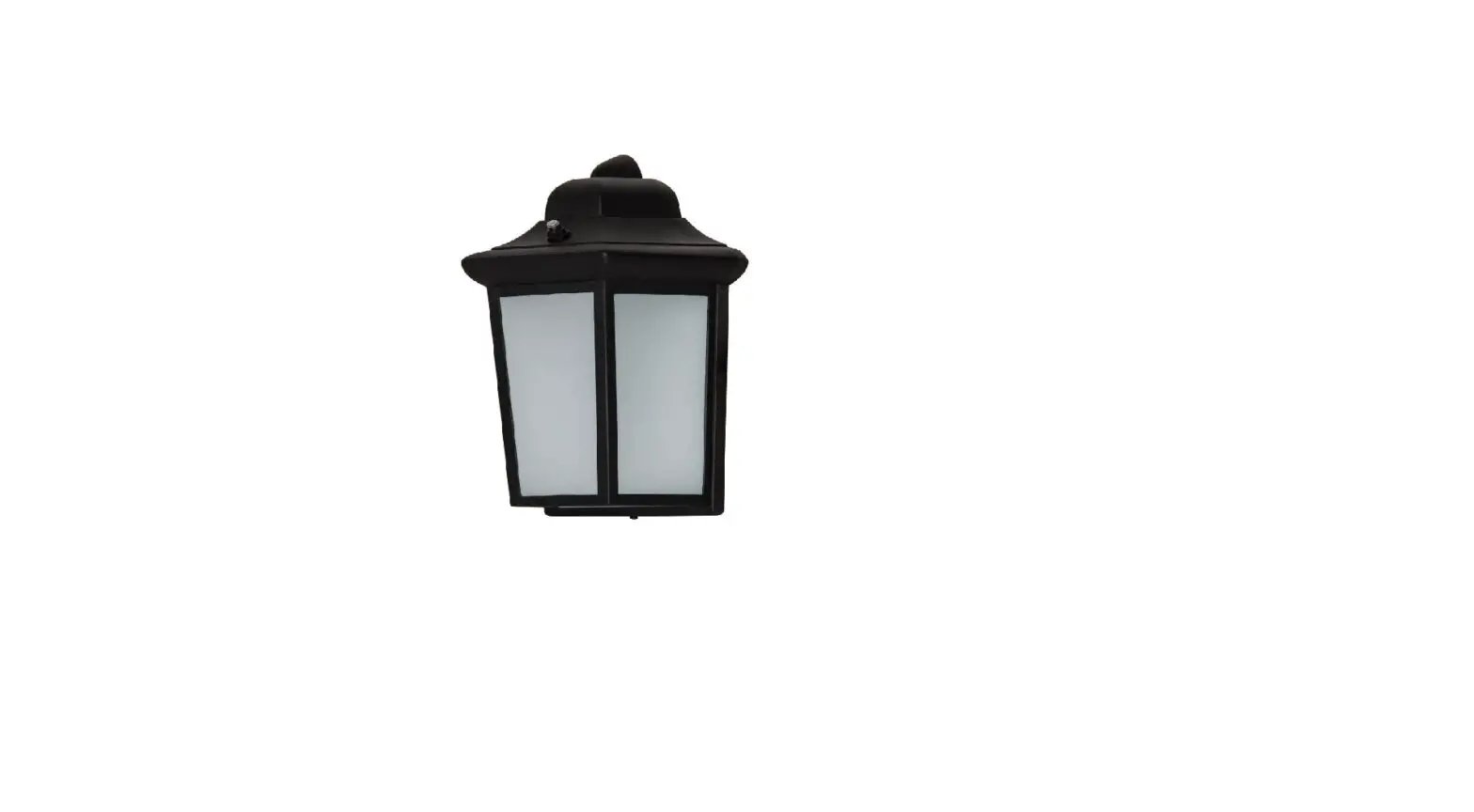 Sunsetted Frosted Glass Led Wall Lantern Instruction Manual