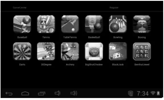 GoGEN MAX PAD 7 TAbleT - Mini games 1