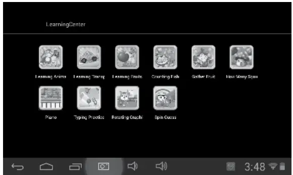 GoGEN MAX PAD 7 TAbleT - Transportation and Fruits