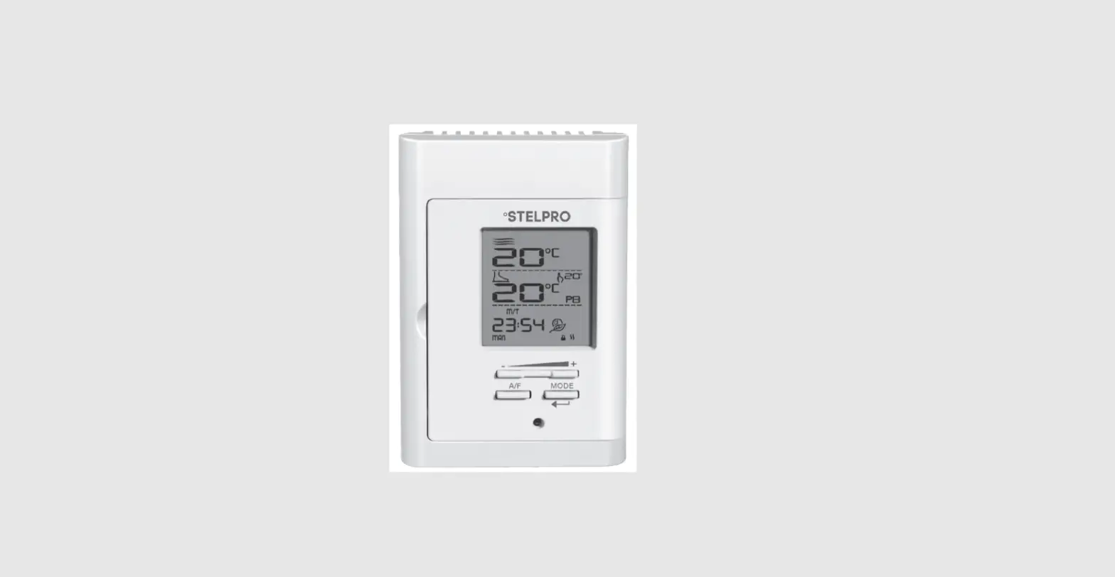 Stelpro Stcp Multiple Programming Electronic Thermostat User Guide