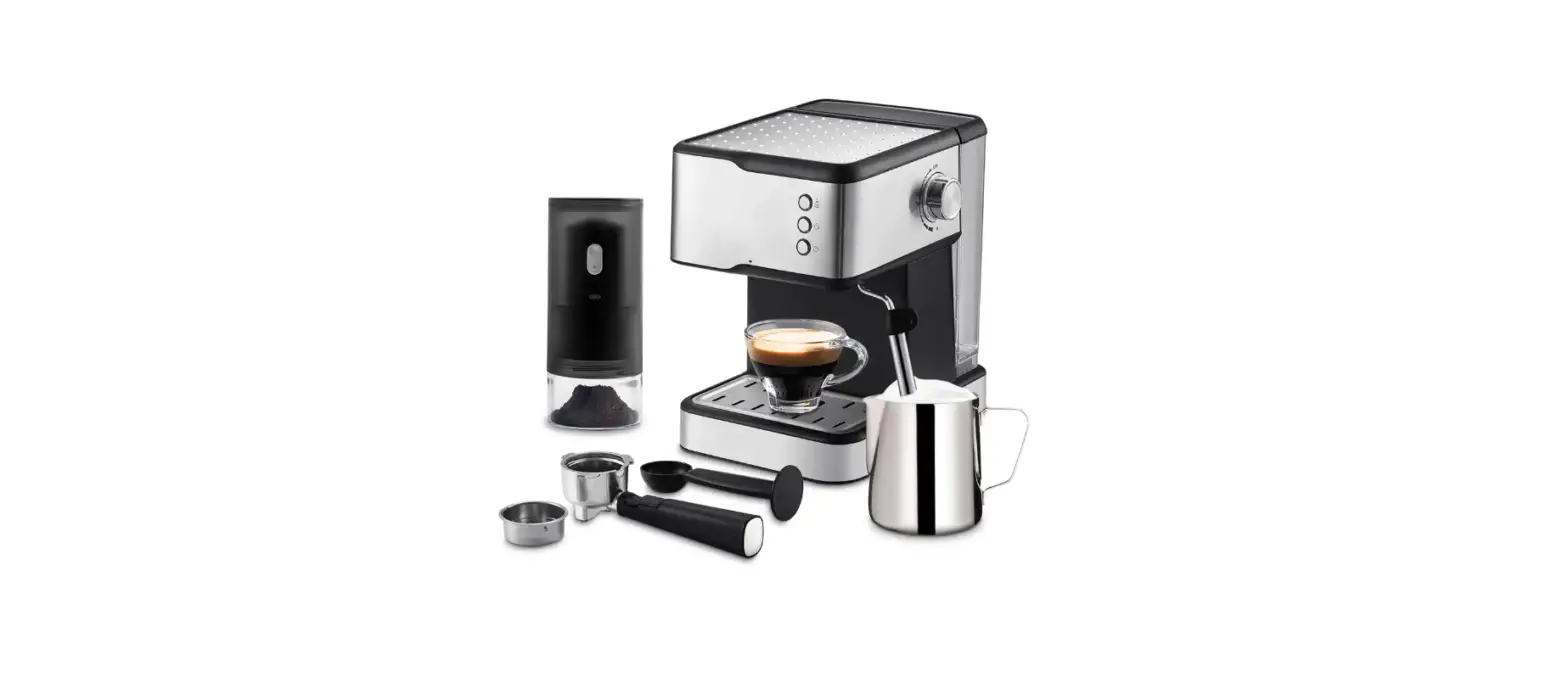 Silver Em-w1002-001s Espresso Machine User Manual