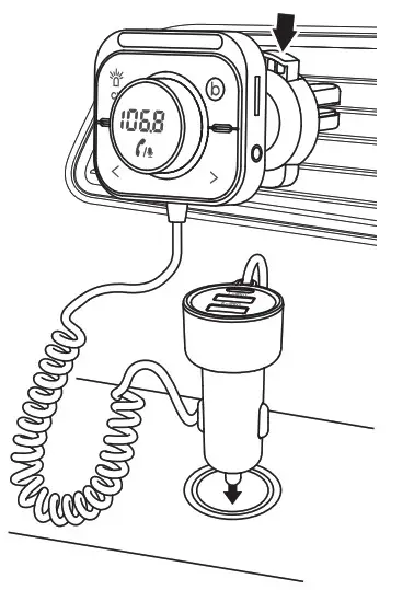 JOYROOM JR CL18 Car Wireless FM Transmitter - Operation instructions 3