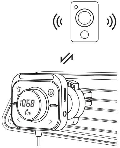 JOYROOM JR CL18 Car Wireless FM Transmitter - Operation instructions 5