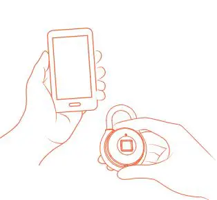 Tapplock one+ User Manual - setup the lock