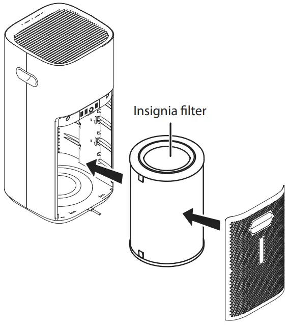 REPLACING THE FILTER