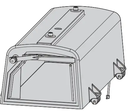 VIDEOTEC UPTBVTR ULISSE2 Housing Upper Part with Anti-Ice Glass and Wiper-fig1
