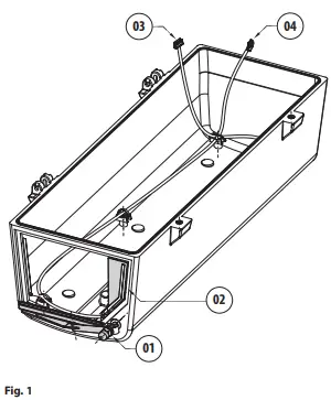 VIDEOTEC UPTBVTR ULISSE2 Housing Upper Part with Anti-Ice Glass and Wiper-fig2