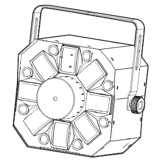 ORION ORFX108 Multi-Effect DJ Light