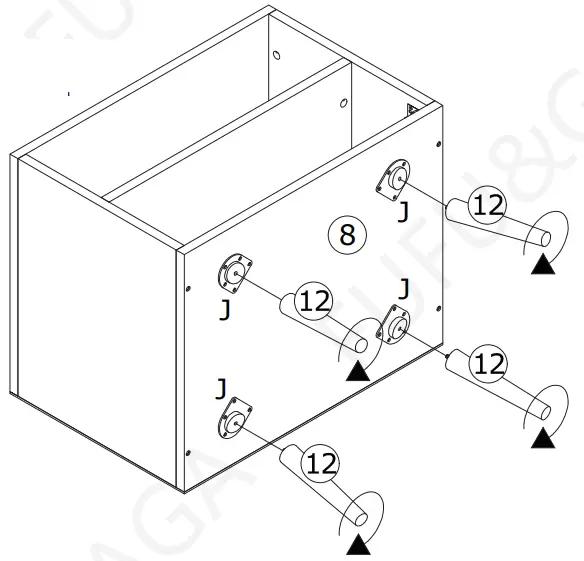 FUFU GAGA TDJW KF200053 01 Storage Compartment Sofa Side End Table Bedside - Fig 37