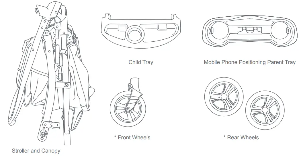 baby trend TS08D13A Tango 3 All-Terrain Stroller - stroller