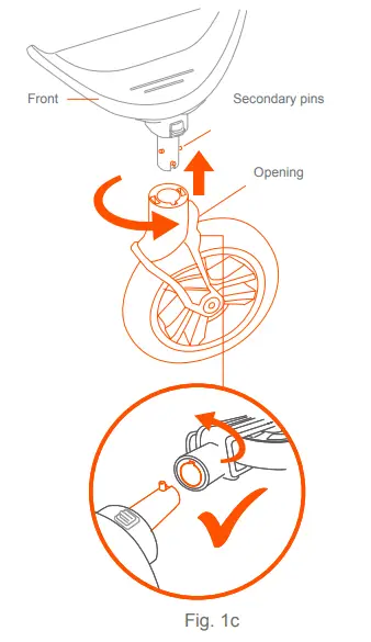 baby trend TS08D13A Tango 3 All-Terrain Stroller3