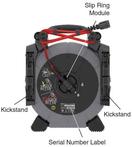 RIDGID R70808 SeeSnake MicroReel APX Portable and Customizable Diagnostic Camera Reel - Components1