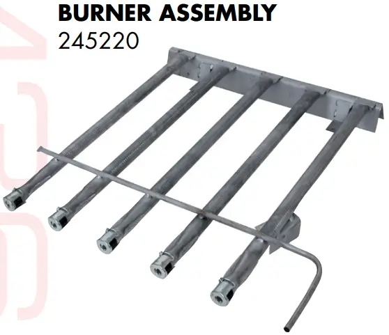 TOWN SM 24 L Natural Gas Indoor 24 Inch Stainless Steel Smokehouse - FIG 11