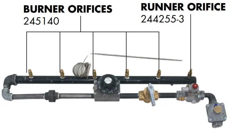 TOWN SM 24 L Natural Gas Indoor 24 Inch Stainless Steel Smokehouse - FIG 12