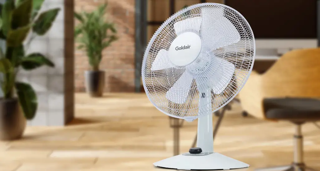 Goldair Gcdf165 30cm Chrome Desk Fan Instruction Manual Goldair Gcdf165 30cm Chrome Desk Fan Instruction Manual