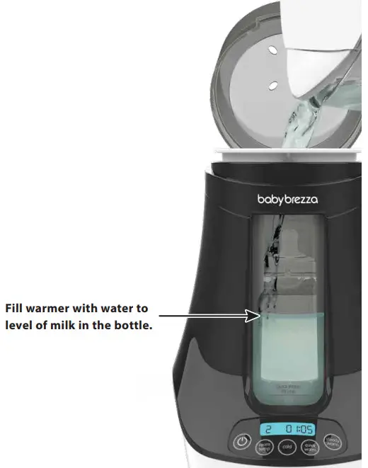 baby brezza BRZ0084 Bottle+Breastmilk Warmer - Figure 2