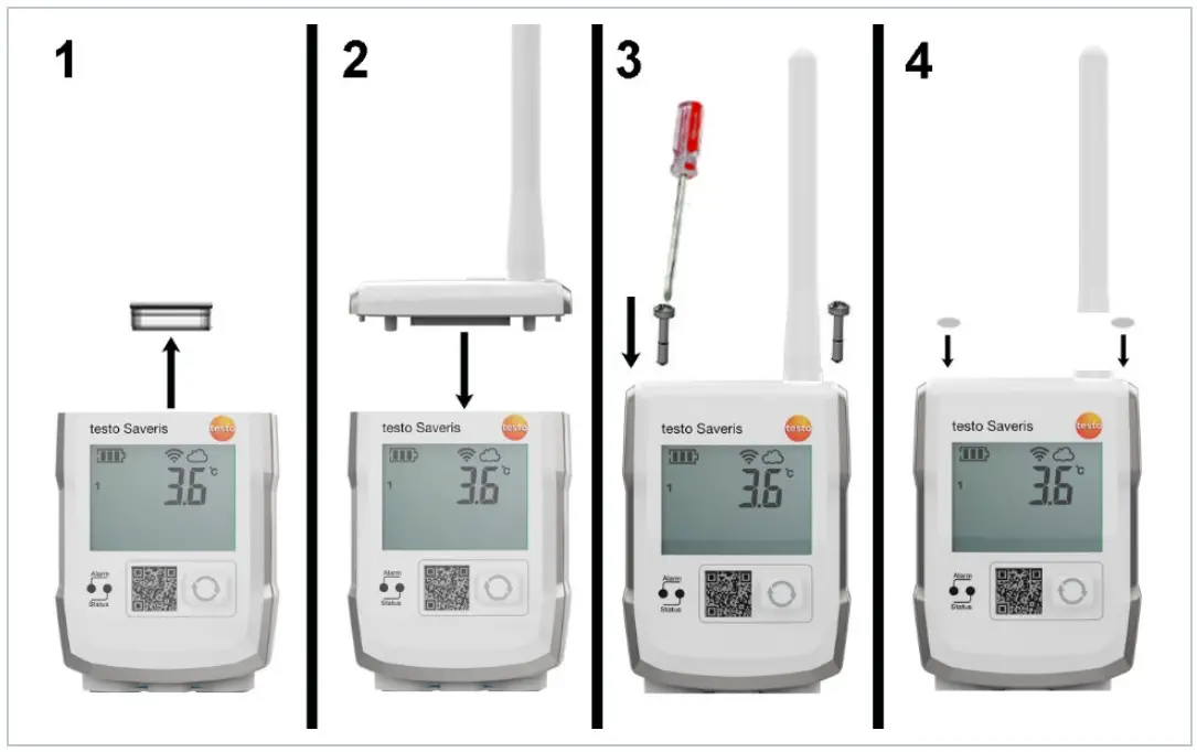 testo 0554 9330 LAN PoE Communication Module fig