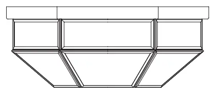Hunter 19116 2 Light Flush Mount-