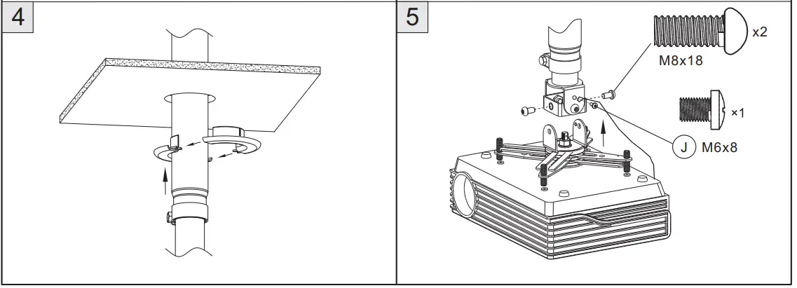 VISION-TM-TELE-Telescopic-Projector-Ceiling-Mount-FIG-2
