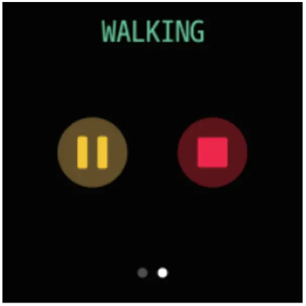 GLADIATOR Smart Watch Functions Menu
