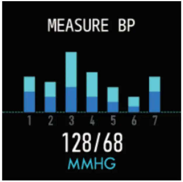 GLADIATOR Smart Watch Functions Menu