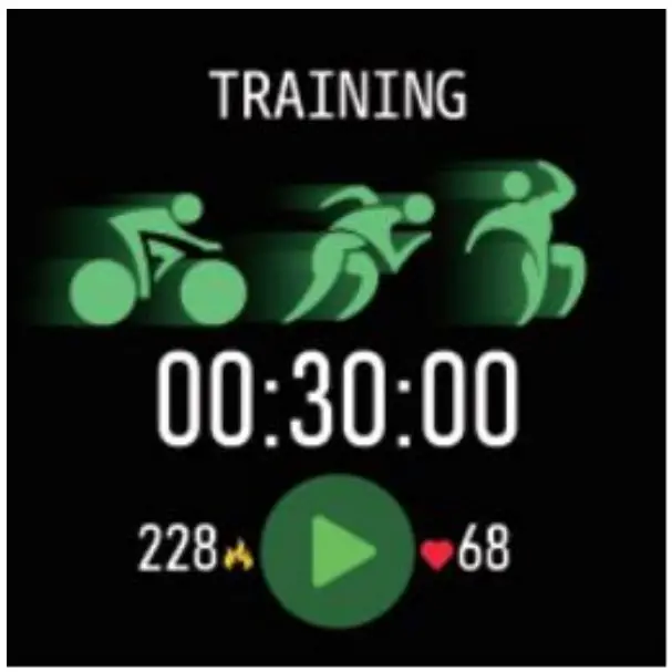 GLADIATOR Smart Watch Functions Menu