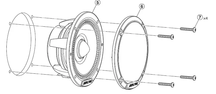 ALPINE-HDZ-653S-6-5-2-Way-Slim-fit-Component-Speaker-Set-19
