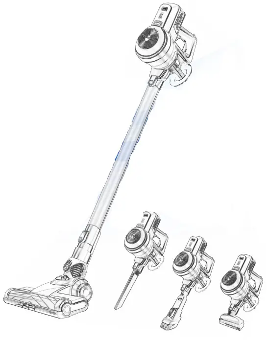 NEQUARE Vacuum Cleaner - 25