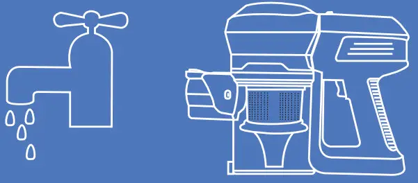 NEQUARE Vacuum Cleaner - WASH FILTER