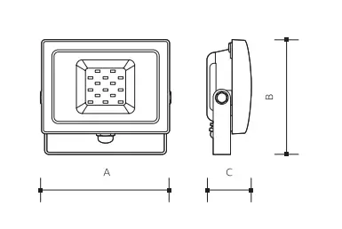 PANLUX LM34300008 LEDMED VANA SMD LED reflektor 20W1