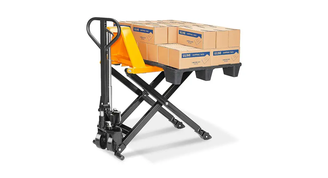 Uline H-1785/h-2507 Scissor Lift Truck User Manual