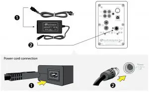 FIG 3 Connecting the Power Supply