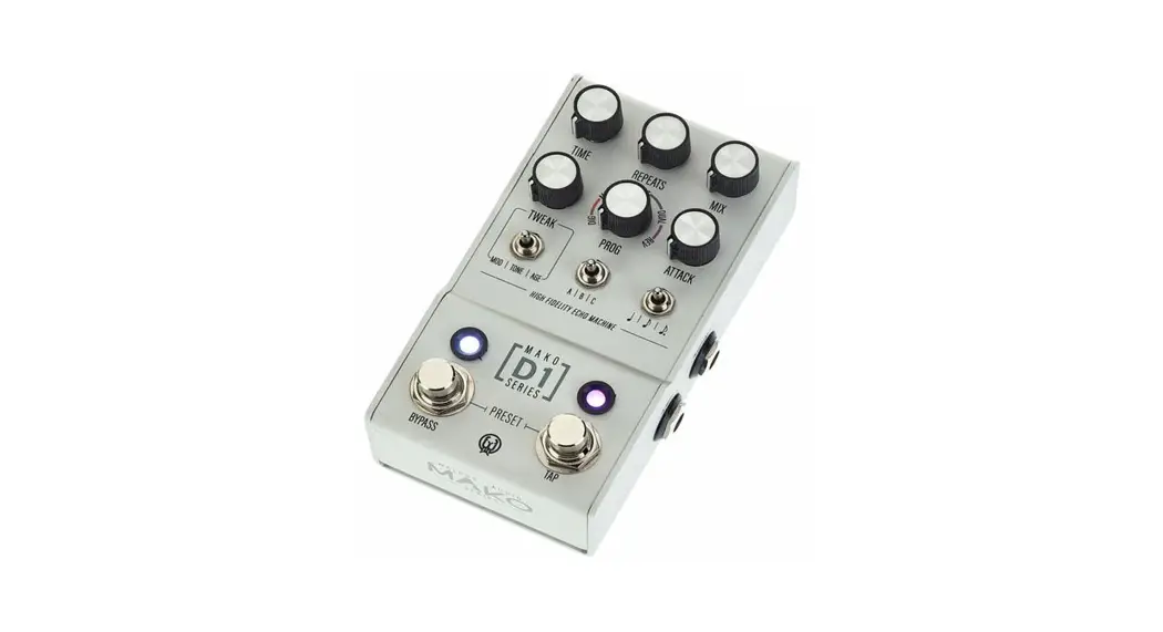 Walrus Audio Mako Series D1 High-fidelity Delay Installation Guide