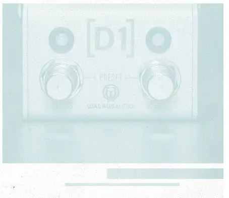 WALRUS AUDIO MAKO Series D1 High-Fidelity Delay fig 9