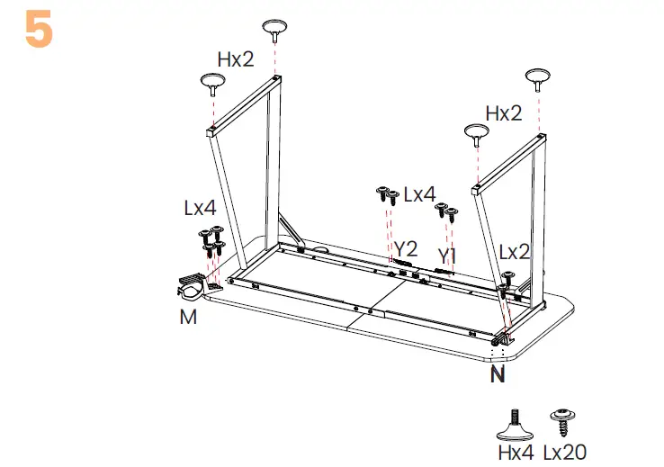 Mc-HAUS-Gameplay-Carbon-Gaming-Table-Instruction-FIG-4