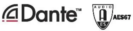 ecler eCA120DN Compact Amplifiers Dante Aes67 Interface Amplifier - logo 1