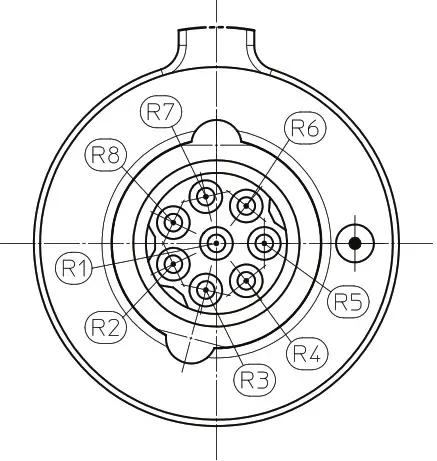 motorola PMLN6047 AUDIO ADAPTER - MOLEX CONNECTOR PIN