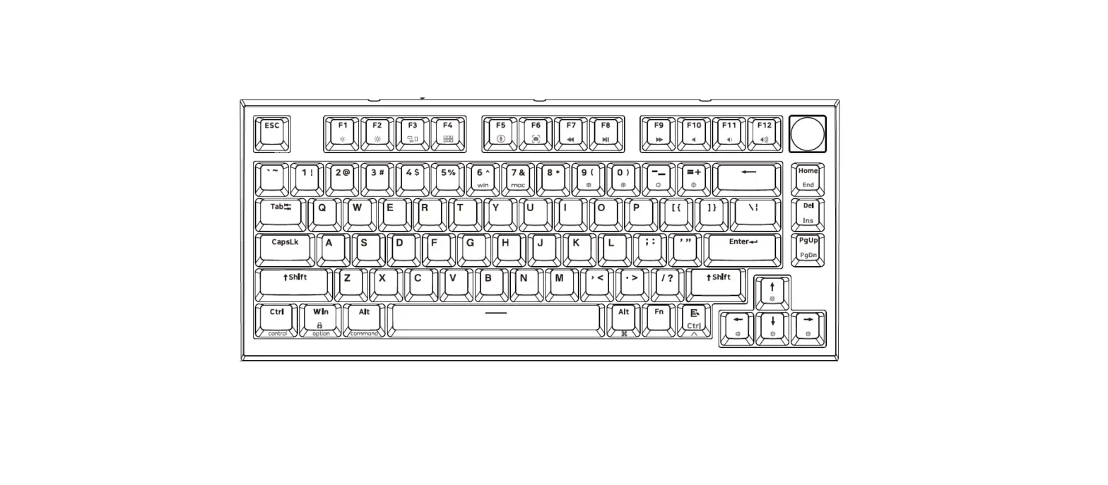 Skyloong Gk75 Mechanical Keyboard User Manual