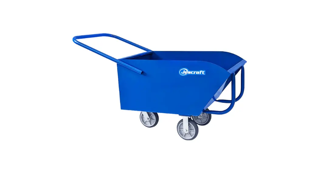 Jescraft Cdc-5826-8 Low-profile Chip Dump Cart Instruction Manual