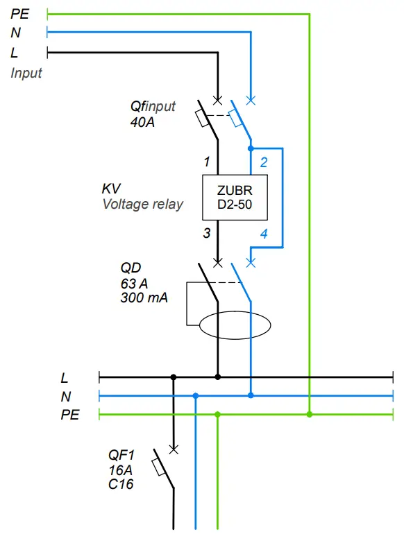 ZUBR D2-40 Voltage Relay fig 3