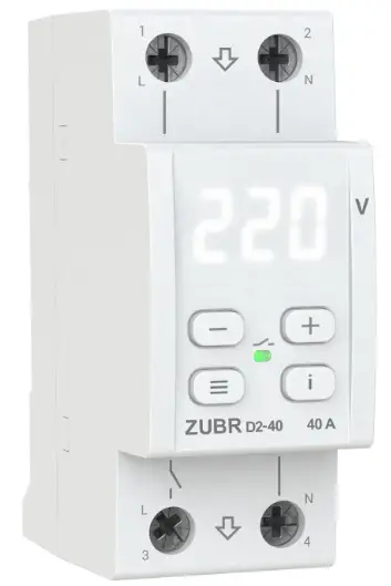 ZUBR D2-40 Voltage Relay