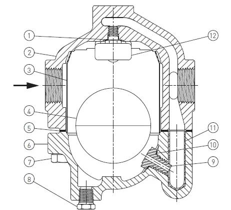 EMERSON-FXT300-Yarway-Series-Steam-Trap-fig-2