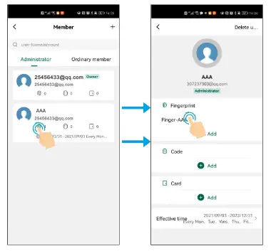 tienda MERY HF1 Outdoor FingerKey and Reader - fig22