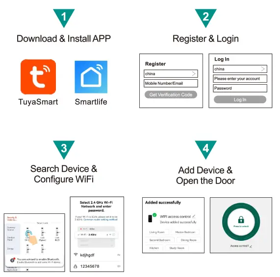 tienda MERY HF1 Outdoor FingerKey and Reader - fig23