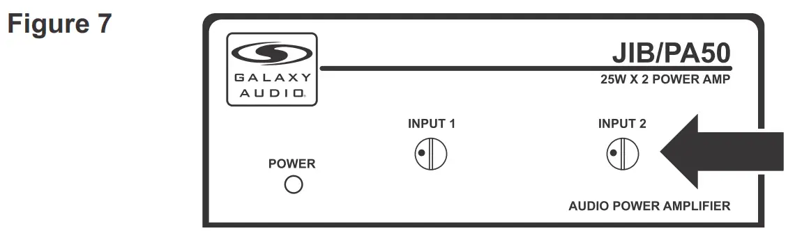 GALAXY AUDIO JIB-PA5 Compact Power Amplifier - fig 9
