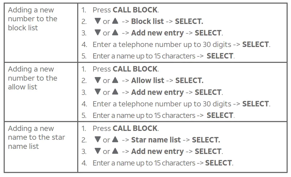 DECT 6.0 Cordless Telephone - Smart call blocker 2