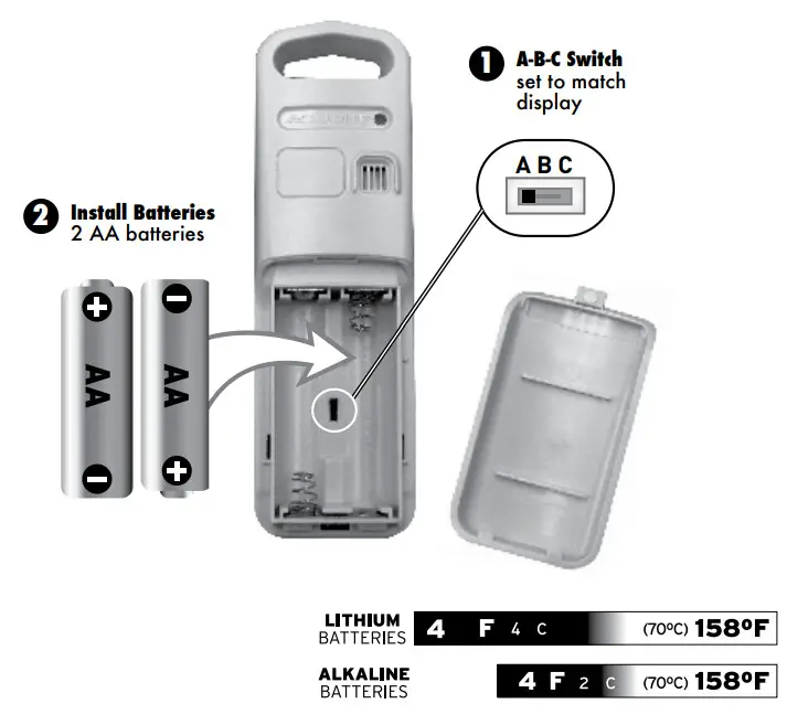 AcuRite 13020 Projection Alarm Clock - SETUP