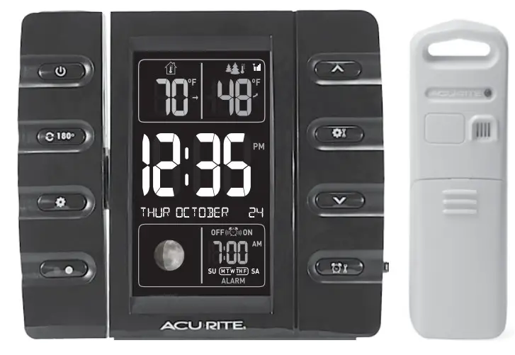 AcuRite 13020 Projection Alarm Clock