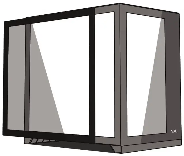 tecware VXL Dual Chamber ATX Case