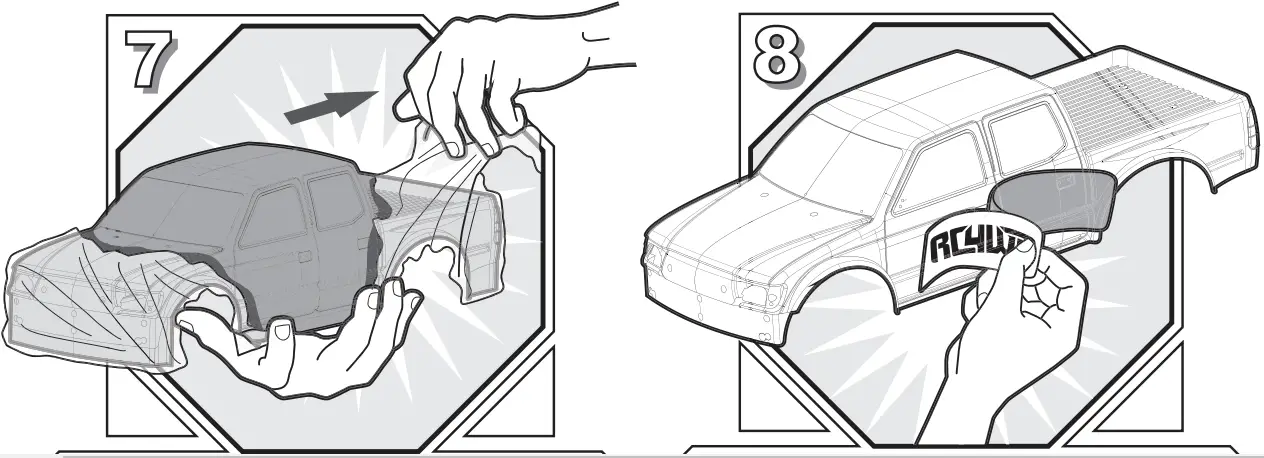 Painting the Lexan Body